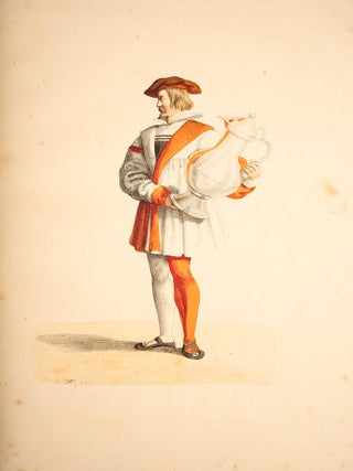 Abbildung der alterthümlichen Trachten des Schützenauszuges gehalten bei Anwesenheit Ihrer Majestäten des Königs und der Königin am 17. Oktober 1830 zu Regensburg