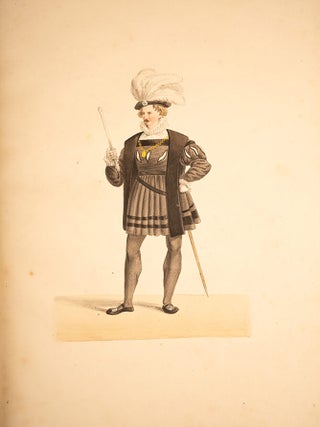 Abbildung der alterth&uuml;mlichen Trachten des Sch&uuml;tzenauszuges gehalten bei Anwesenheit Ihrer Majest&auml;ten des K&ouml;nigs und der K&ouml;nigin am 17. Oktober 1830 zu Regensburg