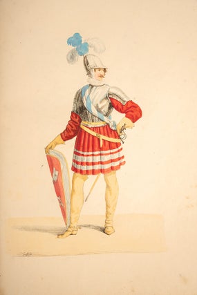 Abbildung der alterthümlichen Trachten des Schützenauszuges gehalten bei Anwesenheit Ihrer Majestäten des Königs und der Königin am 17. Oktober 1830 zu Regensburg