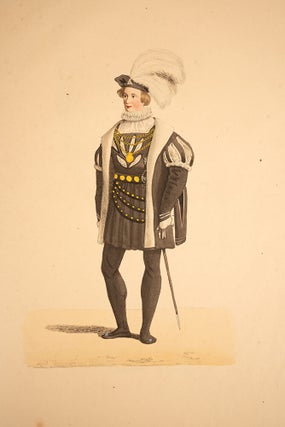 Abbildung der alterthümlichen Trachten des Schützenauszuges gehalten bei Anwesenheit Ihrer Majestäten des Königs und der Königin am 17. Oktober 1830 zu Regensburg