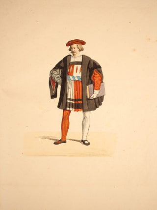 Abbildung der alterthümlichen Trachten des Schützenauszuges gehalten bei Anwesenheit Ihrer Majestäten des Königs und der Königin am 17. Oktober 1830 zu Regensburg