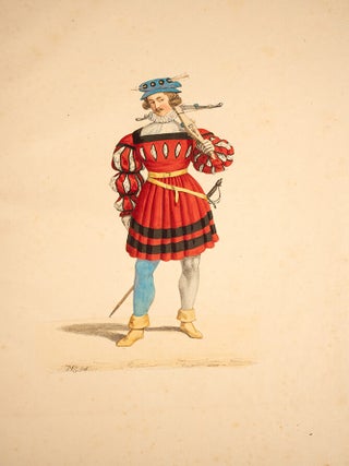 Abbildung der alterthümlichen Trachten des Schützenauszuges gehalten bei Anwesenheit Ihrer Majestäten des Königs und der Königin am 17. Oktober 1830 zu Regensburg