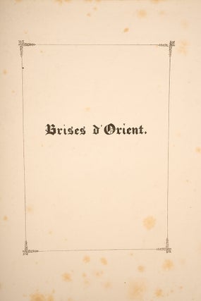 Brises d'Orient ou Dix Perles d'Asie