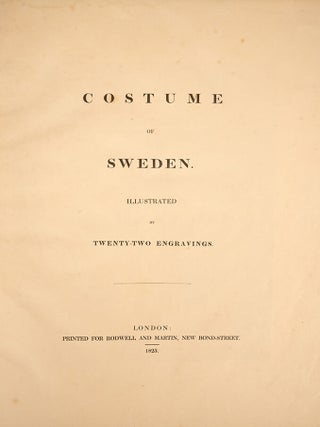 Costume of Sweden