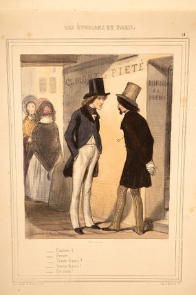 A fine album of thirty-three superb hand colored lithograph plates, heightened with gum arabic