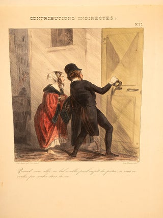 A fine album of thirty-three superb hand colored lithograph plates, heightened with gum arabic