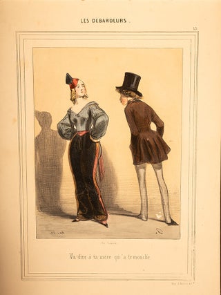 A fine album of thirty-three superb hand colored lithograph plates, heightened with gum arabic
