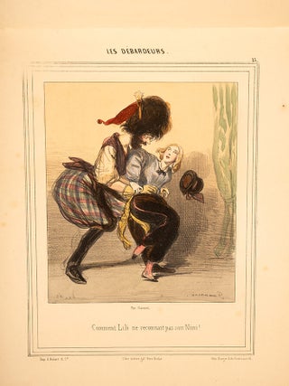 A fine album of thirty-three superb hand colored lithograph plates, heightened with gum arabic