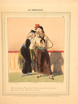 A fine album of thirty-three superb hand colored lithograph plates, heightened with gum arabic