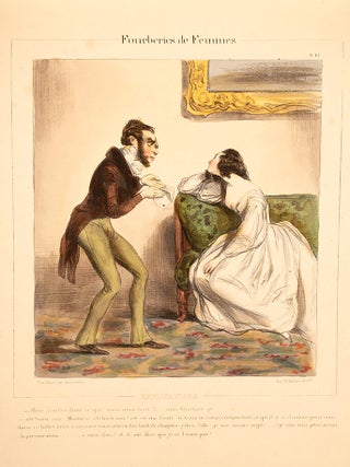 A fine album of thirty-three superb hand colored lithograph plates, heightened with gum arabic