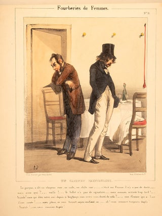 A fine album of thirty-three superb hand colored lithograph plates, heightened with gum arabic