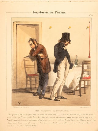 A fine album of thirty-three superb hand colored lithograph plates, heightened with gum arabic
