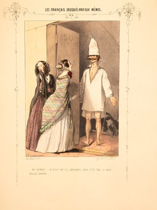 A fine album of thirty-three superb hand colored lithograph plates, heightened with gum arabic