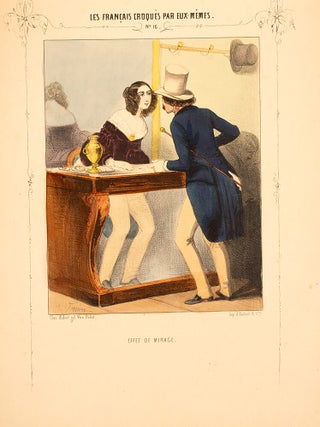 A fine album of thirty-three superb hand colored lithograph plates, heightened with gum arabic