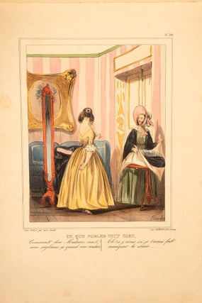 A fine album of thirty-three superb hand colored lithograph plates, heightened with gum arabic