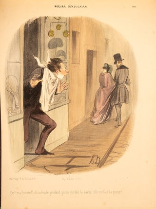 A fine album of thirty-three superb hand colored lithograph plates, heightened with gum arabic