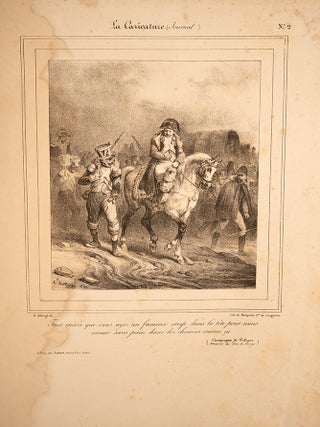 La Caricature, Journal. Dondé et Dirigé par Ch. Philipon