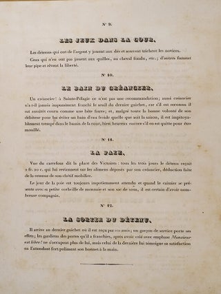 Album de Sainte-Pélagie, Prison de la Dette