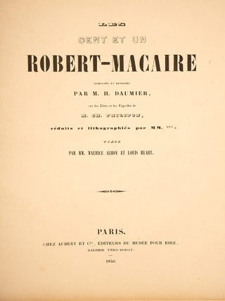 Cent et Un Robert-Macaire, Les