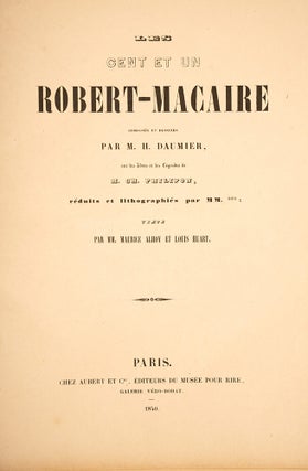 Cent et Un Robert-Macaire, Les