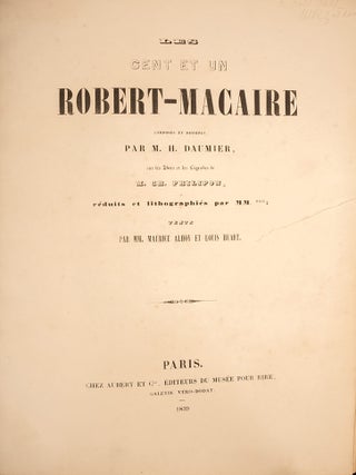 Cent et Un Robert-Macaire, Les