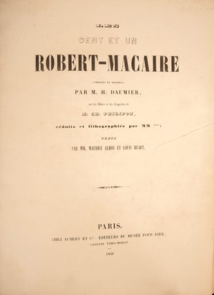 Cent et Un Robert-Macaire, Les