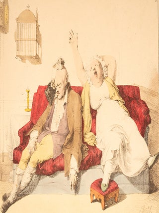 Item #05962 Caricatures de J.J. 1818. à paris. Jean-Baptiste ISABEY