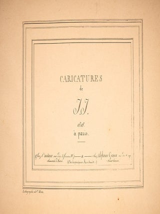 Caricatures de J.J. 1818. à paris