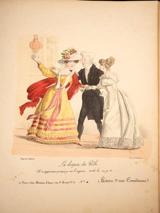 Histoire d’un comédien, en 12 planches par Auguste de Valmont
