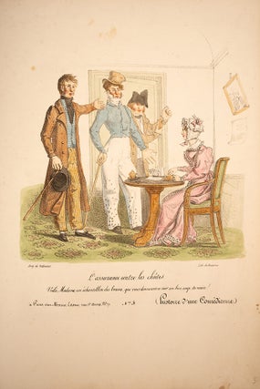 Histoire d’un comédien, en 12 planches par Auguste de Valmont