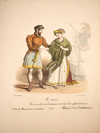 Histoire d’un comédien, en 12 planches par Auguste de Valmont