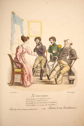 Histoire d’un comédien, en 12 planches par Auguste de Valmont