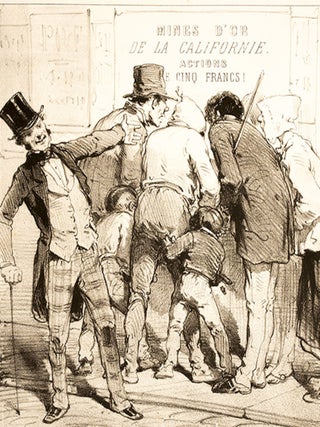 Item #06001 Croquis du Jour. Honoré DAUMIER, Édouard de BEAUMONT, Frederic BOUCHOT,...