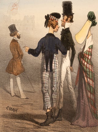 Item #06030 Album Varié par M.M. Cham, Daumier, Gavarni, CHAM, Amédée de Noé