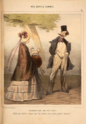 Album Varié par M.M. Cham, Daumier, Gavarni,