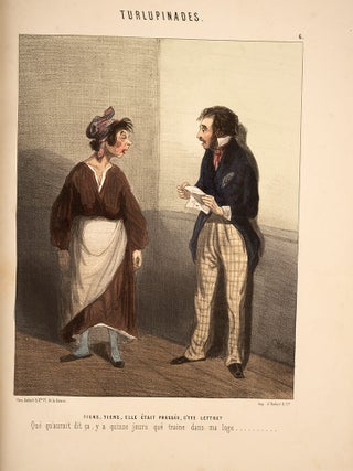 Album Varié par M.M. Cham, Daumier, Gavarni,