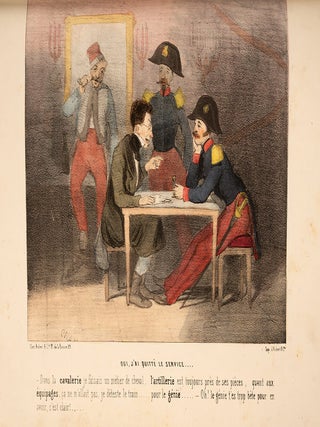 Album Varié par M.M. Cham, Daumier, Gavarni,