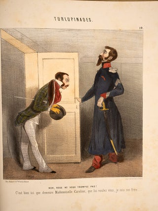 Album Varié par M.M. Cham, Daumier, Gavarni,