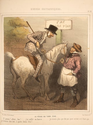 Album Varié par M.M. Cham, Daumier, Gavarni,