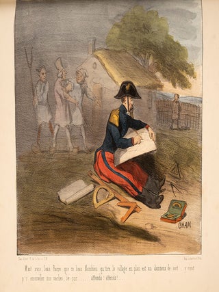 Album Varié par M.M. Cham, Daumier, Gavarni,