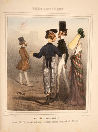 Album Varié par M.M. Cham, Daumier, Gavarni,