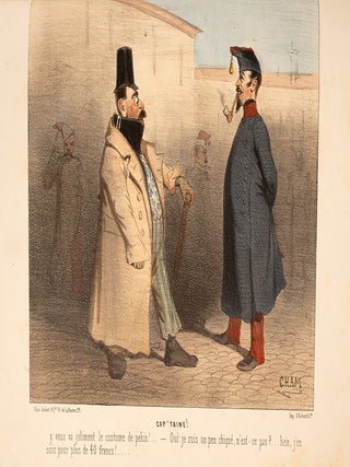 Album Varié par M.M. Cham, Daumier, Gavarni,