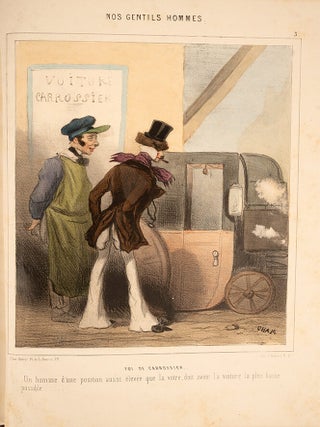 Album Varié par M.M. Cham, Daumier, Gavarni,