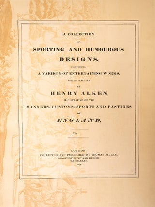 Collection of Sporting and Humorous Designs, A