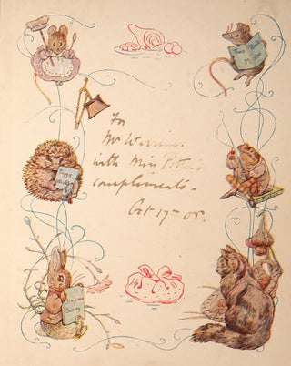 Item #06101 Tale of Jemima Puddle-Duck, The. Beatrix POTTER