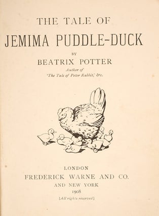 Tale of Jemima Puddle-Duck, The