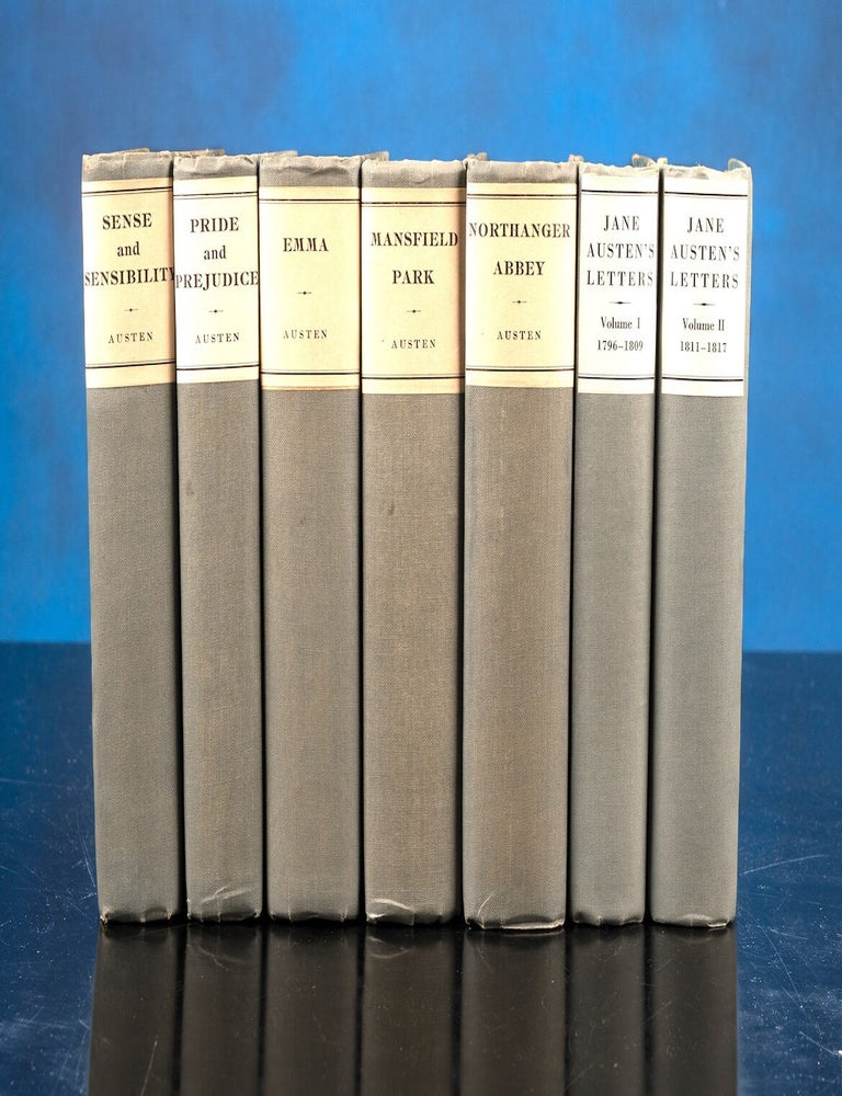 Item #06139 The Novels of Jane Austen. Jane AUSTEN, obert illiam CHAPMAN, R, W.