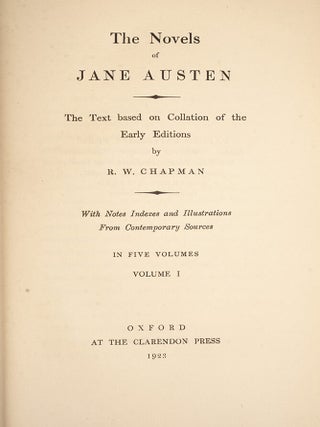 The Novels of Jane Austen
