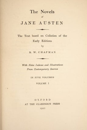 The Novels of Jane Austen