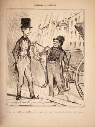 Album Comique par Daumier En Vente. Au Bureau du Journal Amusant & du Petit Journal pour Rire